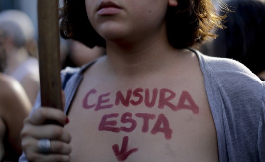 Protesta en Argentina