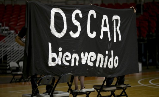 Bienvenida a Oscar López