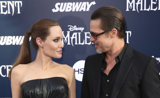 Angelina Jolie y Brad Pitt