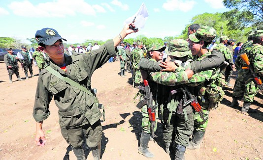 Miembros de las FARC