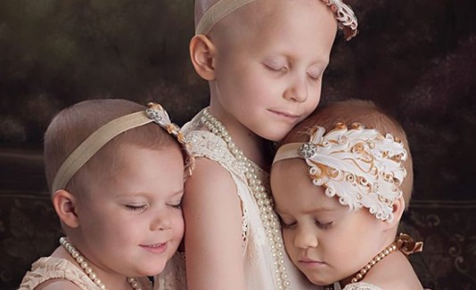 Niñas con cáncer