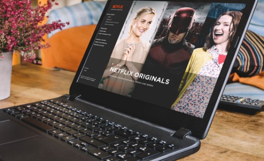 Netflix, viendo películas