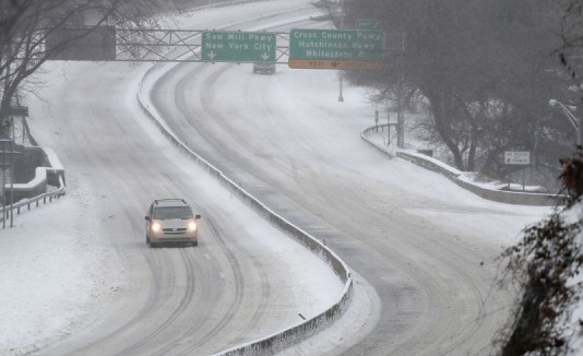 Tormenta de nieve en Nueva York