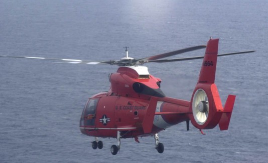 Helicóptero de la Guardia Costera