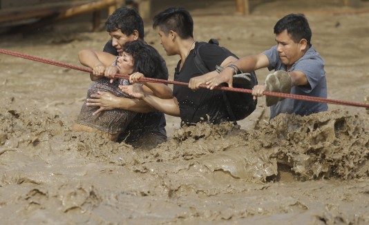 Inundaciones en Perú