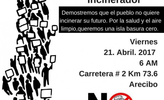 Marcha contra el incinerador