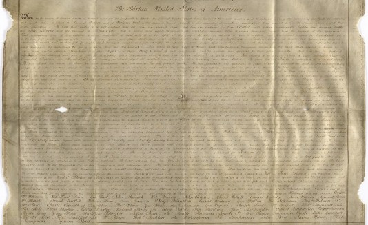 Declaración de Independencia EU