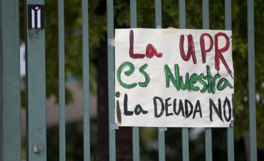 Huelga en la UPR