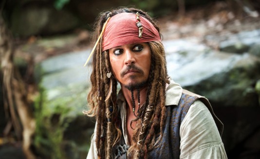 Pirates of the Caribbean, Johnny Depp