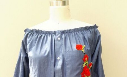 Dale un look fresco a esas camisas que no usas.