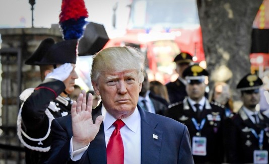 Trump en Italia