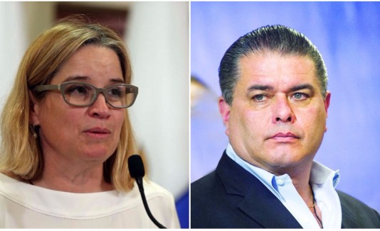 Carmen Yulín y Jorge Santini