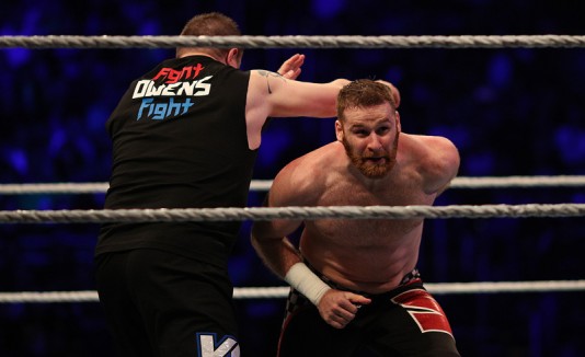 Sami Zayn y AJ Styles