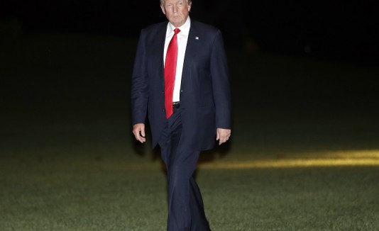 Trump en la noche