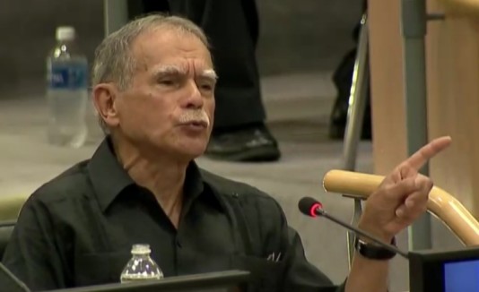 Oscar López habla ante la ONU
