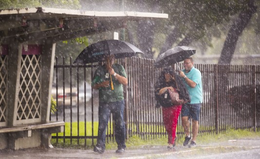Lluvia, aguacero