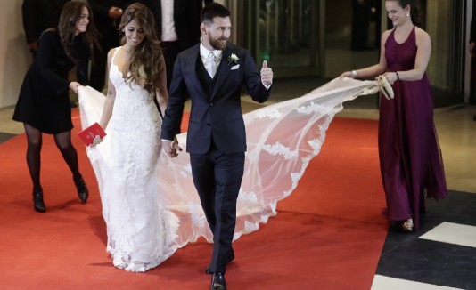 Lionel Messi boda