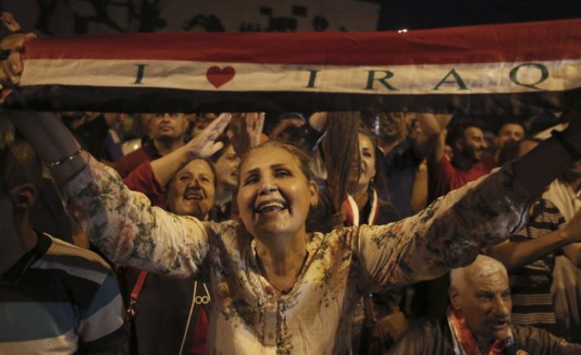 Irak celebra la reconquista de Mosul