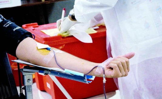 Donación de sangre