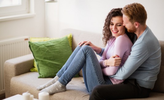 Pareja enamorada