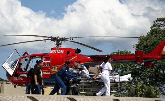 Helicóptero ambulancia
