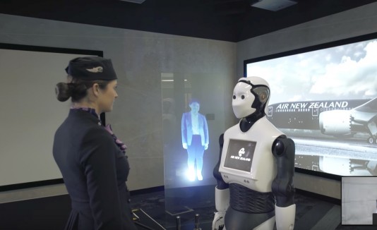 Air New Zealand Robot