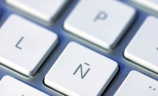 Teclado letra ñ