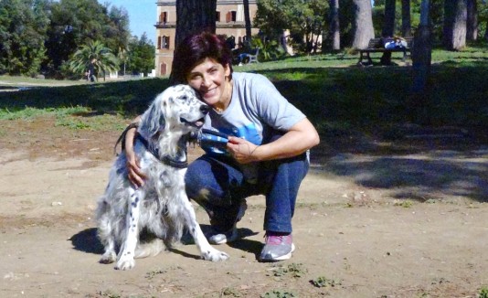 Anna y su perra