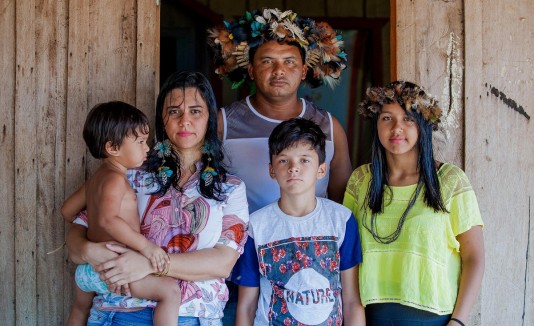 familia brasileña