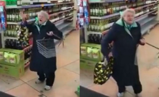 Abuelita bailando
