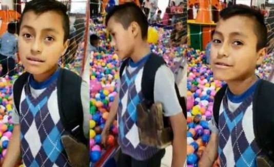 Niño pelotas