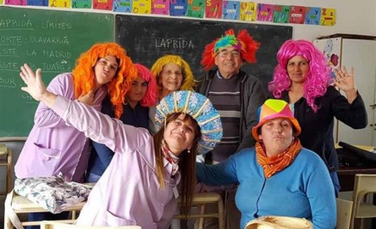 Anciana estudiante