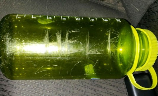 botella con mensaje