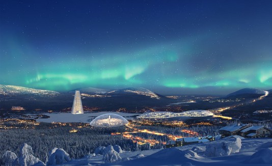 Dentro de la República de Santa Claus habrá hoteles, restaurantes y nevadas artificiales durante todo el año. ( Republic of Santa Claus )