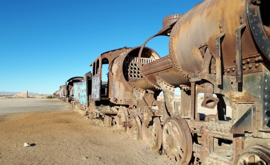 cementerio de trenes