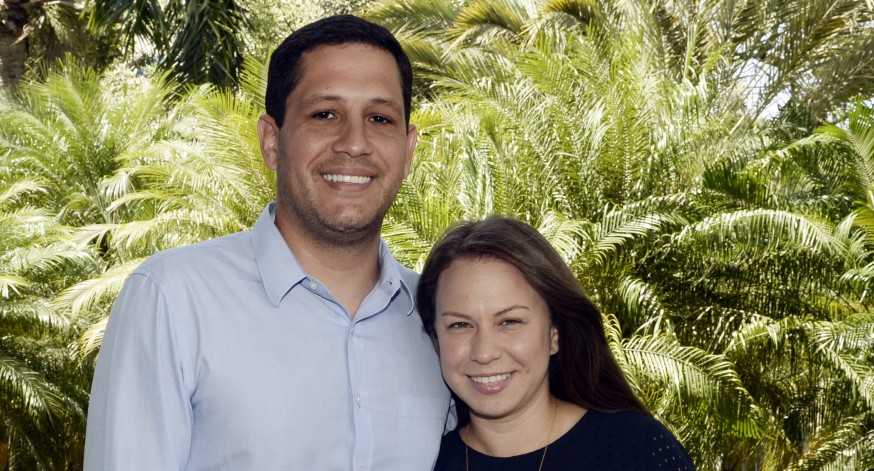 José Lebrón y Sheilla Torres