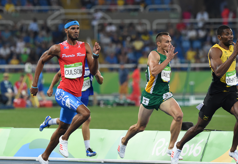 Culson pasa a la final de los 400 metros con valla